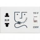 Classia Rozete skuveklim Hotel balts