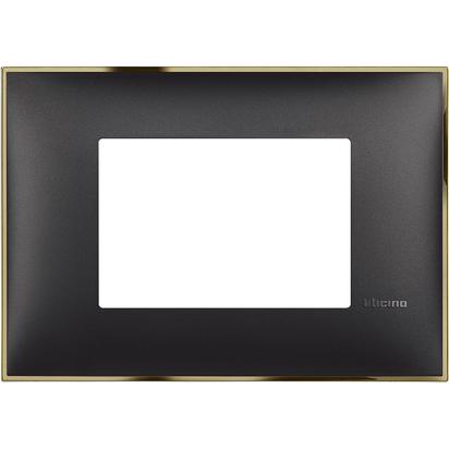 Classia Frame Italian standart - 3 modules black gold