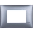 Classia рамка Итальянский стандарт - 3 модуля blue metal