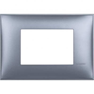 Classia рамка Итальянский стандарт - 3 модуля blue metal