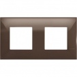 Classia 2 местная рамка moka