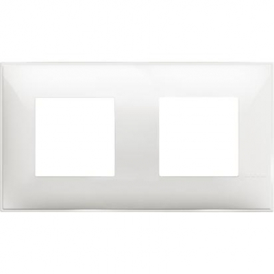 Classia Frame 2 gang white