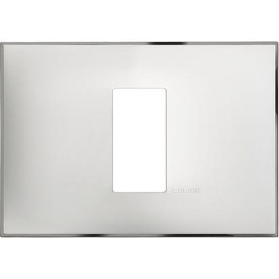 Classia Frame Italian standart - 1 module white chrome