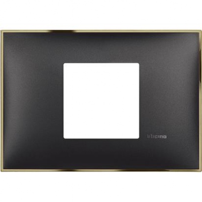 Classia Frame Italian standart - 2 modules black gold
