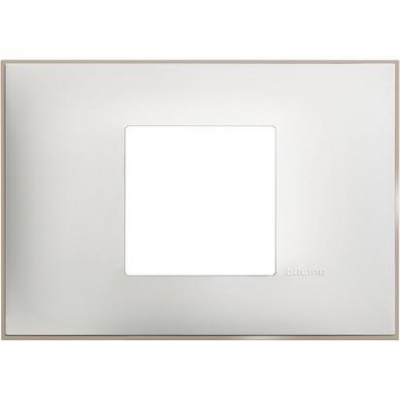 Classia Frame Italian standart - 2 modules white satin