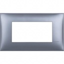 Classia рамка Итальянский стандарт - 4 модуля blue metal