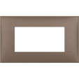 Classia рамка Итальянский стандарт - 4 модуля titanium metal