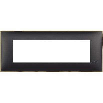 Classia Frame Italian standart - 7 modules black gold