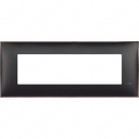 Classia рамка Итальянский стандарт - 7 модуля black nickel