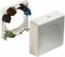 Dedicated socket, flush/surface mounted, white