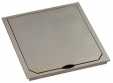 Крышка металлическая, платина, матовая, IP41, 1632plm