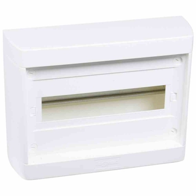 Distribution cabinet Nedbox - 1x12+1 modules -surface mount -quick motion screws