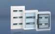 Distribution cabinet Nedbox - 2x12+2 modules - surface mounting - fast locking
