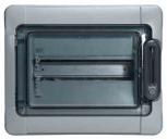 Щиток Plexo - IP 65 - IK 09 - 1 ряд - 63 А - 12 модулей