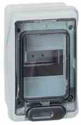 Cabinets PLEXO - IP65 - IK09 - 4 modules - 1 row