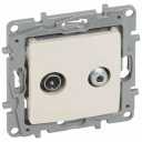 TV/SAT PASSTHROUGH 14DB.IVORY