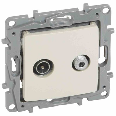 TV/SAT PASSTHROUGH 14DB.IVORY