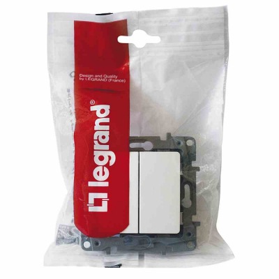 Niloe balts  Pārslēdzis 1+1