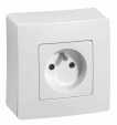 Surface mounting box Niloe - 1 gang - white