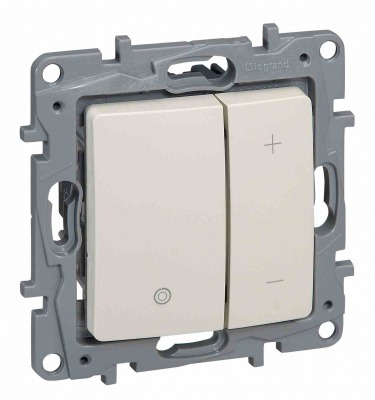 PUSH DIM. 2 WIRES RLC 400W IVORY