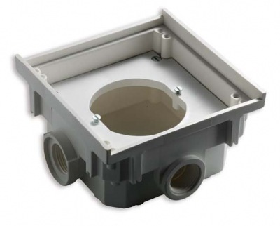 Бокс-адаптер schuko, термопласт, 4 кабельных ввода с резьбой, IP41, 1632500