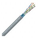 4x2x0.5  ZFNM  F/UTP Cat.6 (0.54) - pelēks