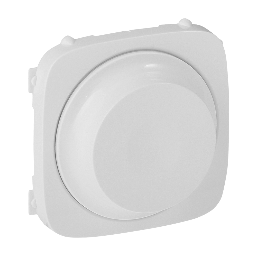 Cover plate Valena Allure - rotary dimmer without neutral 300 W - white