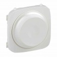 Cover plate Valena Allure - rotary dimmer without neutral 300 W- pearl