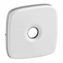 Cover plate Valena Allure - energy saving switch - pearl