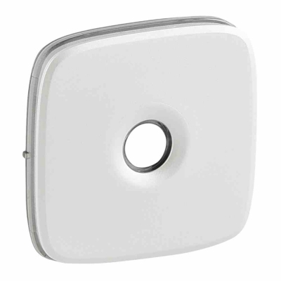 Cover plate Valena Allure - energy saving switch - pearl