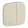 Cover plate Valena Allure - universal/for 1-10V ballast dimmer - ivory