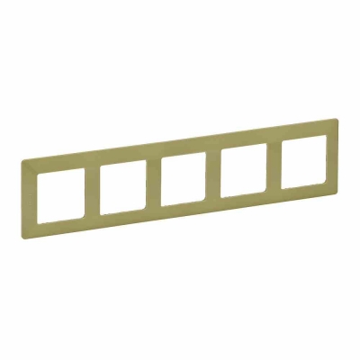 Plate Valena Life - 5 gang - lime