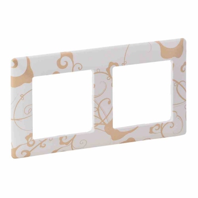 Рамка - Valena Life - 2 поста - ампир белый