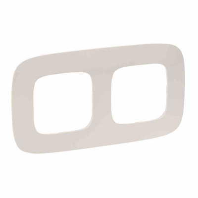 Valena Allure бежевая рамка 2 местная