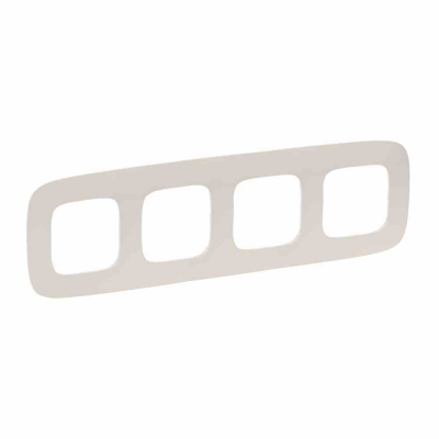 Valena Allure бежевая рамка 4 местная