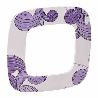 Plate Valena Allure - 1 gang - flora