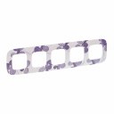 Plate Valena Allure - 5 gang - flora