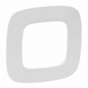 Plate Valena Allure - 1 gang - white zen