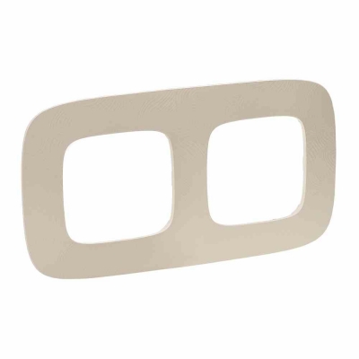 Valena Allure тиснение бежевое рамка 2 местная