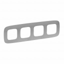 Valena Allure алюминиевая рамка 4 местная