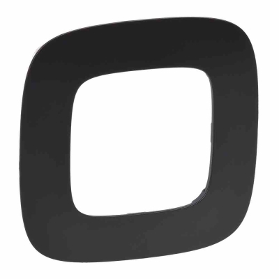 Valena Allure черная рамка 1 местная