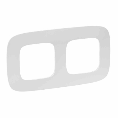 Plate Valena Allure - 2 gang - pearl