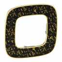 Plate Valena Allure - 1 gang - black barroque