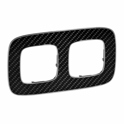 Plate Valena Allure - 2 gang - carbon