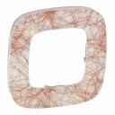 Plate Valena Allure - 1 gang - wires