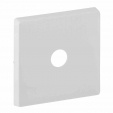 Cover plate Valena Life - energy saving switch - white