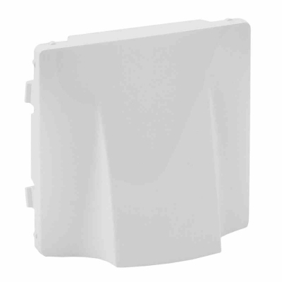 Cover plate Valena Life - cable outlet - white