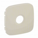 Cover plate Valena Allure - male/F type TV socket - ivory