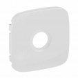 Cover plate Valena Allure - male/F type TV socket - pearl
