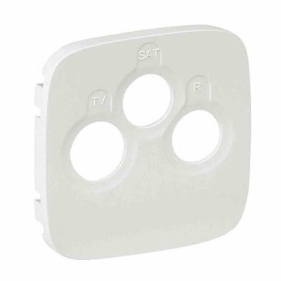 Cover plate Valena Allure - TV-R-SAT socket - pearl